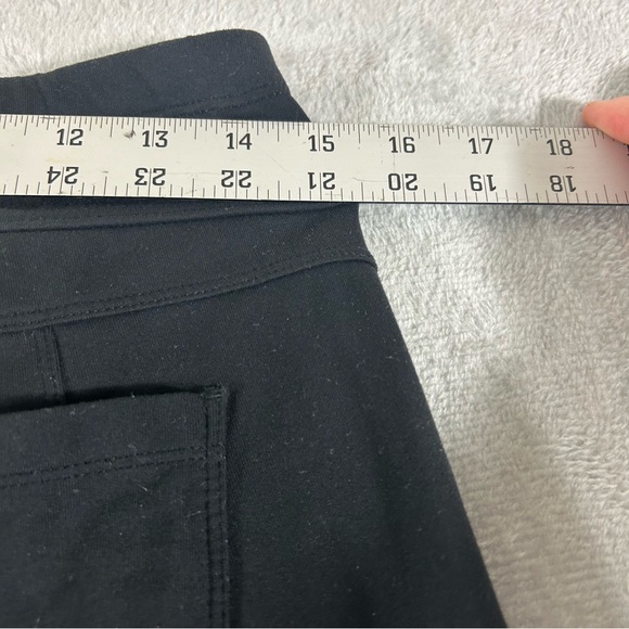 ATHLETA Metro Joggers Black Size Small Nylon Spandex Zipper Pockets Drawstring - Picture 10 of 12